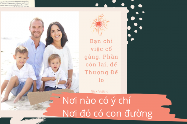 Bạn hoàn toàn có thể thay đổi được vận mệnh!